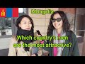 Which countrys men are most attractive mongolian women
