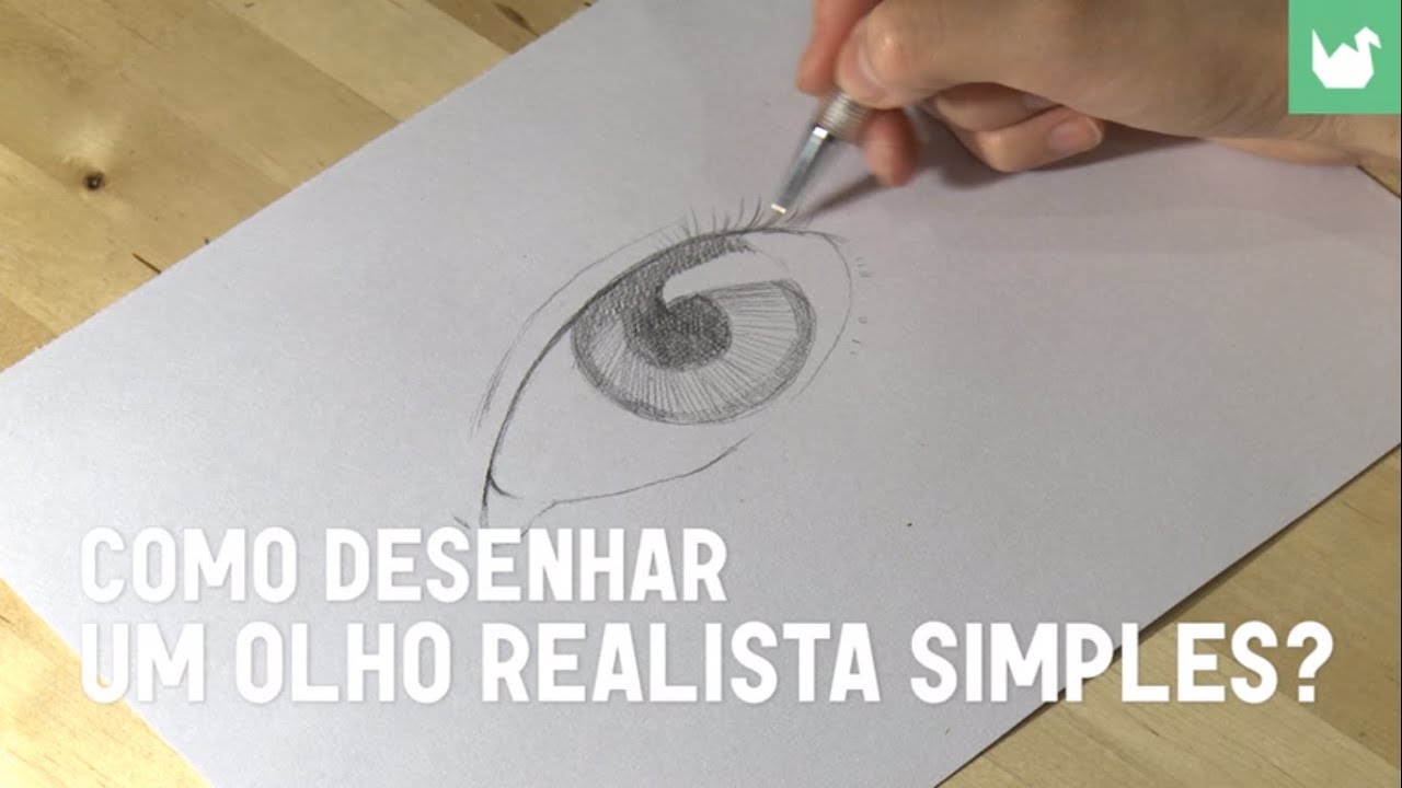 Como desenhar um olho passo a passo com método muito fácil!