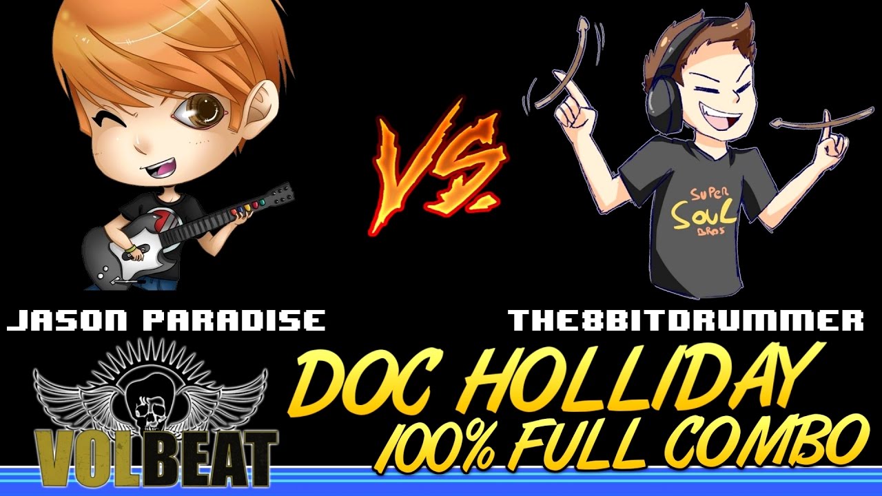 Volbeat - Doc Holliday 100% FC (DUEL vs. The8BitDrummer!)