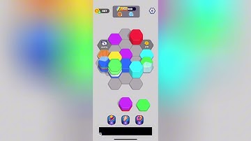 Hexa sort Level 67 Solution Walkthrough 