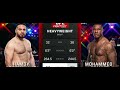 محمد عثمان در مقابل حمدی عبدالوهاب سطح مبارزان سنگین وزن در سال 2025 برترین ها Ufcbaku Ufc 