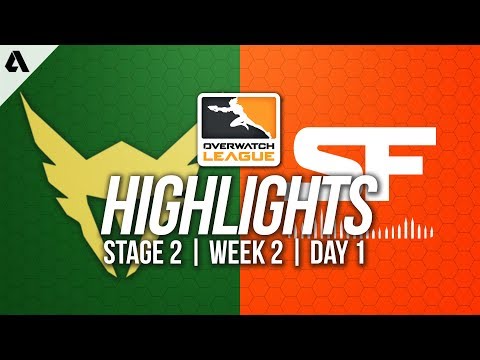 Los Angeles Valiant vs San Francisco Shock | Overwatch League Highlights OWL Stage 2 Week 2 Day 1