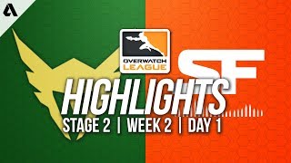 Los Angeles Valiant vs San Francisco Shock | Overwatch League Highlights OWL Stage 2 Week 2 Day 1