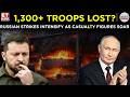 UKRAINE DEFENSES CRUSHED? Russia Claims Massive Blow as 1,300+ Troops Lost in Just 24 Hours | ET Now