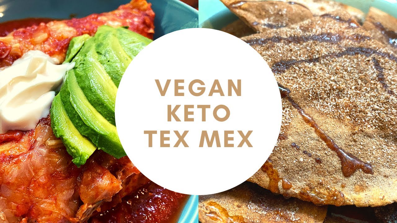 EASY Vegan Keto Mexican Food! // AWESOME Enchiladas and Sopapillas
