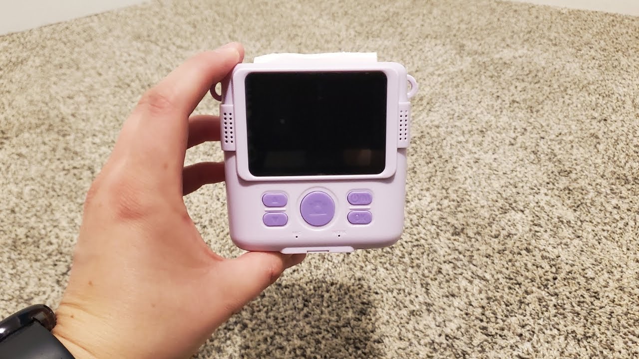 ESOXOFFORE Instant Print Camera for Kids: How to Use and Review