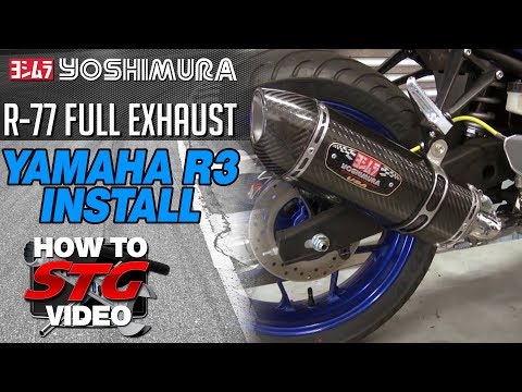... exhaust install on a 2015 Yamaha YZF-R3 from SportbikeTrackGear.com