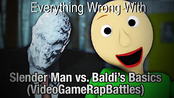Everything Wrong With: Slender Man vs Baldi's Basics (by Cam Steady)