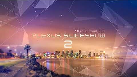 Plexus Slideshow 2 UHD 4K | After Effects template
