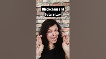 Blockchain and Future Law