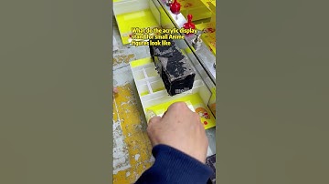 What do the acrylic display stand for small Anime figures look like#acrylicdisplaystand #acrylic
