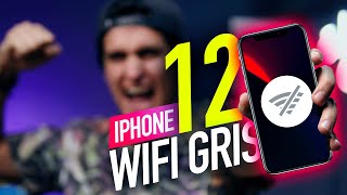 iPhone 12 con el WIFI EN GRIS!!   GRACIAS APPLE