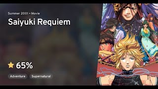 Saiyuki Requiem 選ばれざる者への鎮魂歌  [ 2001  Anime Movie English Dub ]