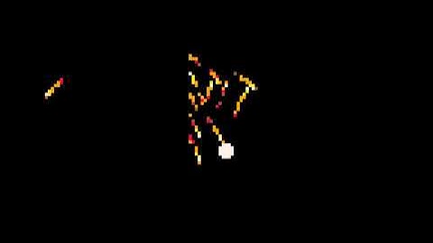 Pico8 ECS Particle Pooled Trails