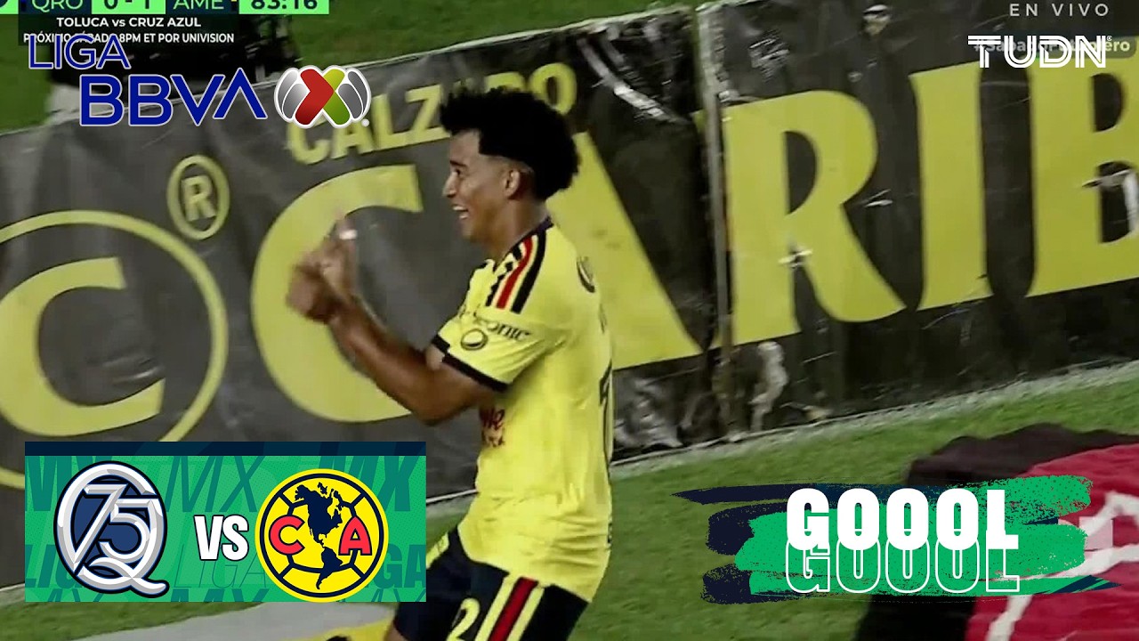 ¡GOLAZO DE VIOLANTE! | Querétaro vs América | Liga MX - J1 Apertura 2026 | TUDN