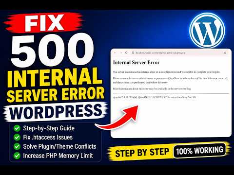 How to Fix 500 Internal Server Error in WordPress
