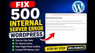 How to Fix 500 Internal Server Error in WordPress