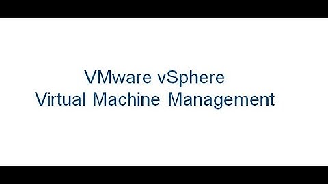 VMware vSphere 7 end to end workshop 3 1 Modul 3   VM management   Lab
