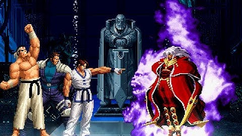 KOFM Lv2 - Final Boss Battle # 10 - Daimon/Maxima and Kim (ME) vs Goodman (CPU)