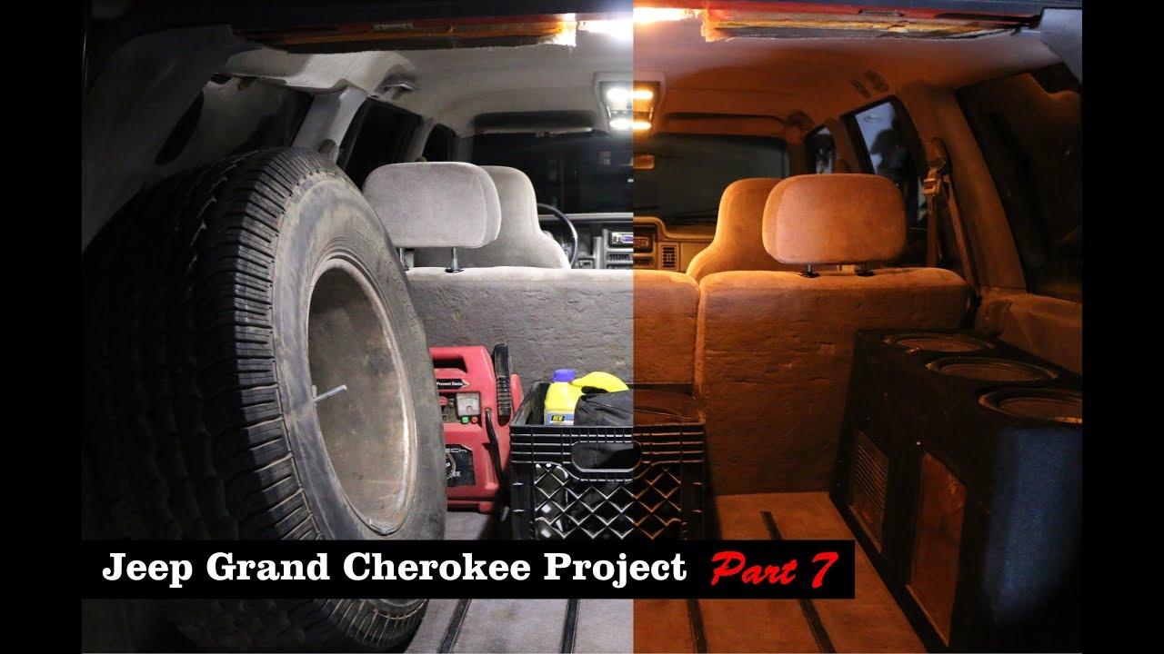 Jeep Grand Cherokee Project Part 7 Interior Light Upgrade