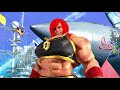 Muscle Giantess Marisa crushing male fighters - Street Fighter 6 (Hardest)