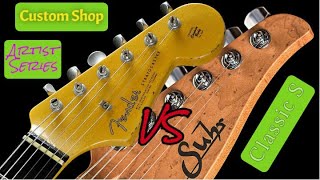 Suhr Classic S vs Fender CS58 vs Fender CS60 vs Fender JB