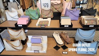 COACH OUTLET: SPRING FLORAL COLLECTION 2024