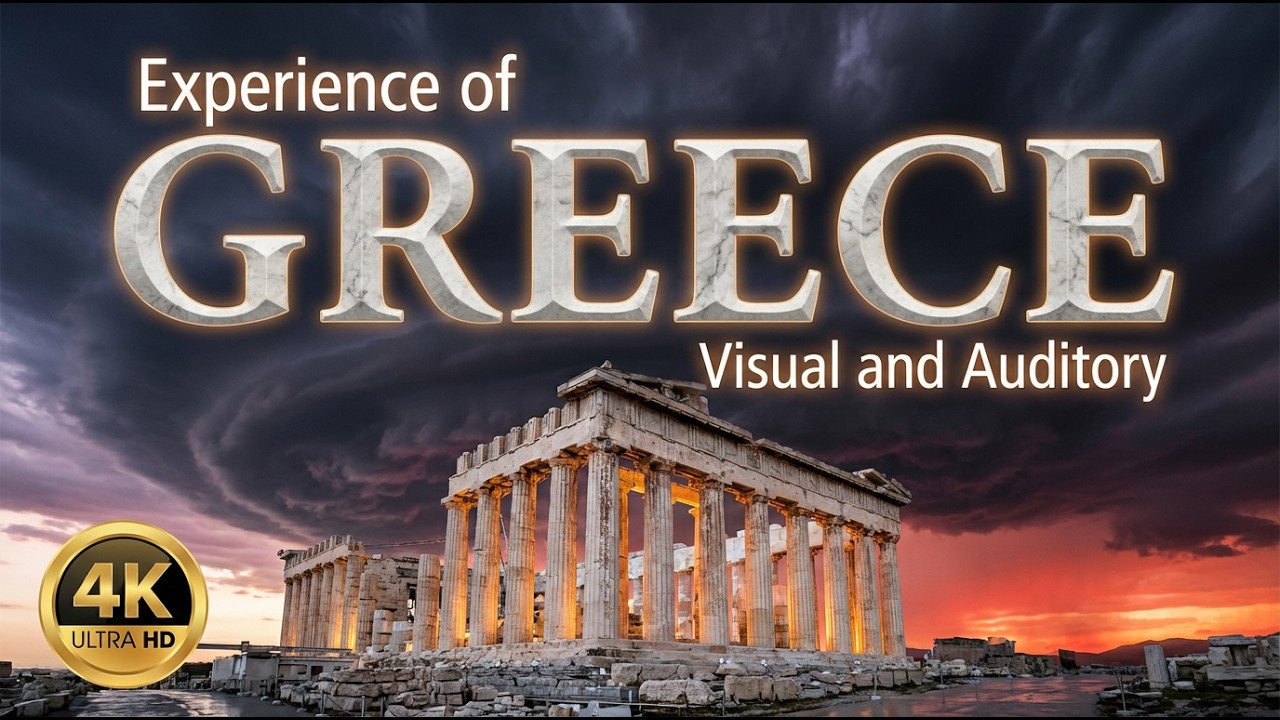 GREECE: Ancient Civilizations and Dramatic Skies | 4K Documentary