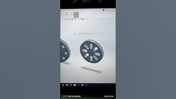 circular sketch pattern #solidworks