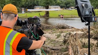 Texas Flood | Day 4 and 5 | Sony FX9 LiveU Starlink