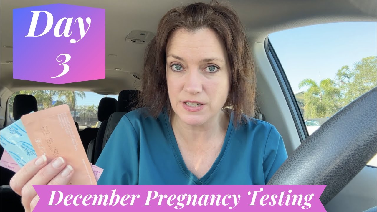 Free December Testing December Pregnancy Testing Day 3 - YouTube