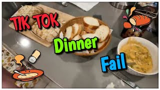 TikTok Made Us Do It… BIG Dinner Fail!