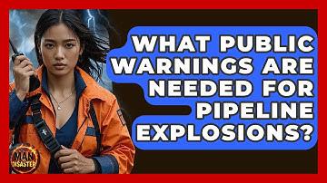 What Public Warnings Are Needed For Pipeline Explosions? - Man vs. Disaster