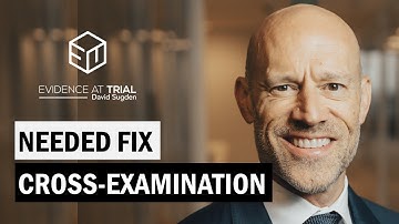 Fix a Common (and Unnoticed) Cross-Examination Mistake!