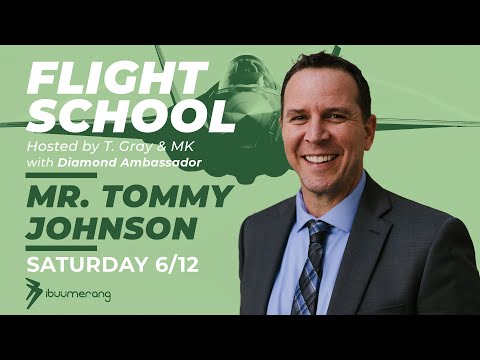 Flight School with Diamond Ambassador Mr. Tommy Johnson