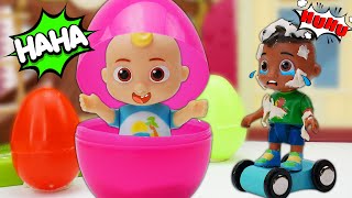 Cocomelon Friends: JJ trolls Cody | Play with Cocomelon Toys