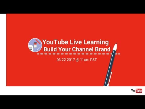 YT Live: Build Your Channel Brand Q&A - Creators, join us for a post boot camp Q&A on Building Your Channel Brand and get some insight on our newly launched features on YouTube. Next steps: 