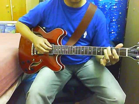 EARL KLUGH ("Christina") Cover- Ibanez AS73 version