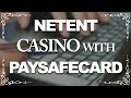 Netent Casino With Paysafecard Top 10 PSC Sites - YouTube