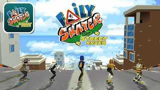 Faily Skater Street Racer (by Spunge Game) - iOS / Android Gameplay screenshot 1