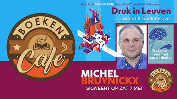 Seka & Michel Bruyninckx op de boekenbeurs "Druk in Leuven"
