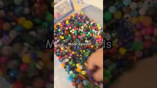 Make an random jar with me at summer camp #bracelet #kandi#vairl#jar#beads