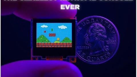 The SMALLEST RetroPie Console Ever Built!