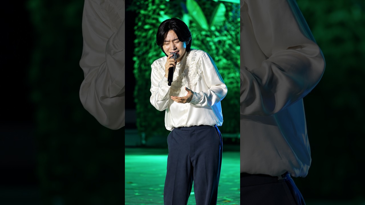 멋이 넘쳐 흐른다~~ 이남자~~~ #김용빈 #당신뿐입니다 #대한민국산림박람회