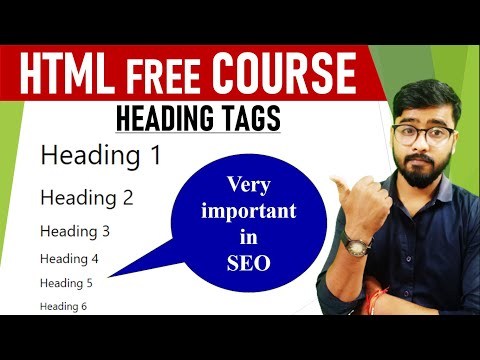 HTML Heading Tags