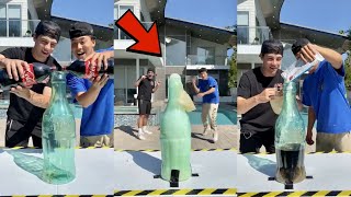 HUGE coke & chlorine EXPLOSION!! 😱  - #Shorts