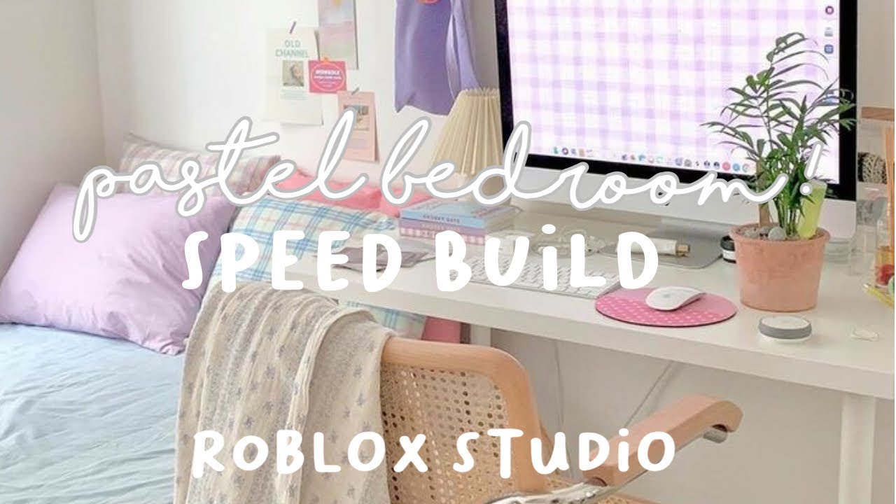 Pastel bedroom//Speed build!ðð¤¤ Aesthetic ð - YouTube