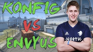 CSGO: POV North k0nfig vs ENVYUS (24/12) nuke @ ESL Pro League Season 6 EU