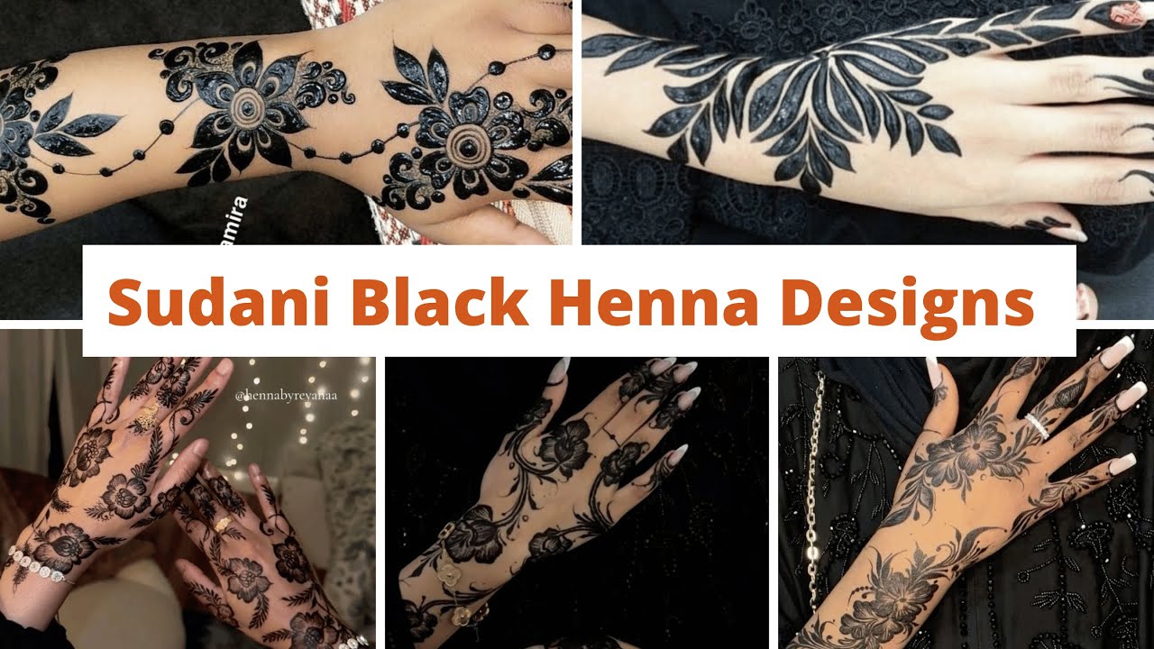Top 61 Sudani Black Henna Designs That Will CHANGE Your Mehendi Game in 2024!  