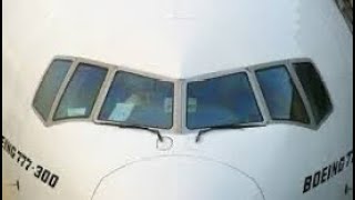 How Pilots Open a Boeing 777 Cockpit Window 